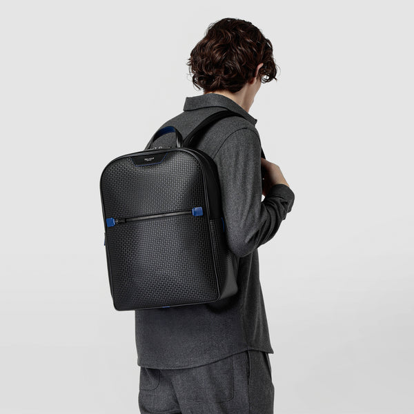Backpack in stepan - black/winter blue