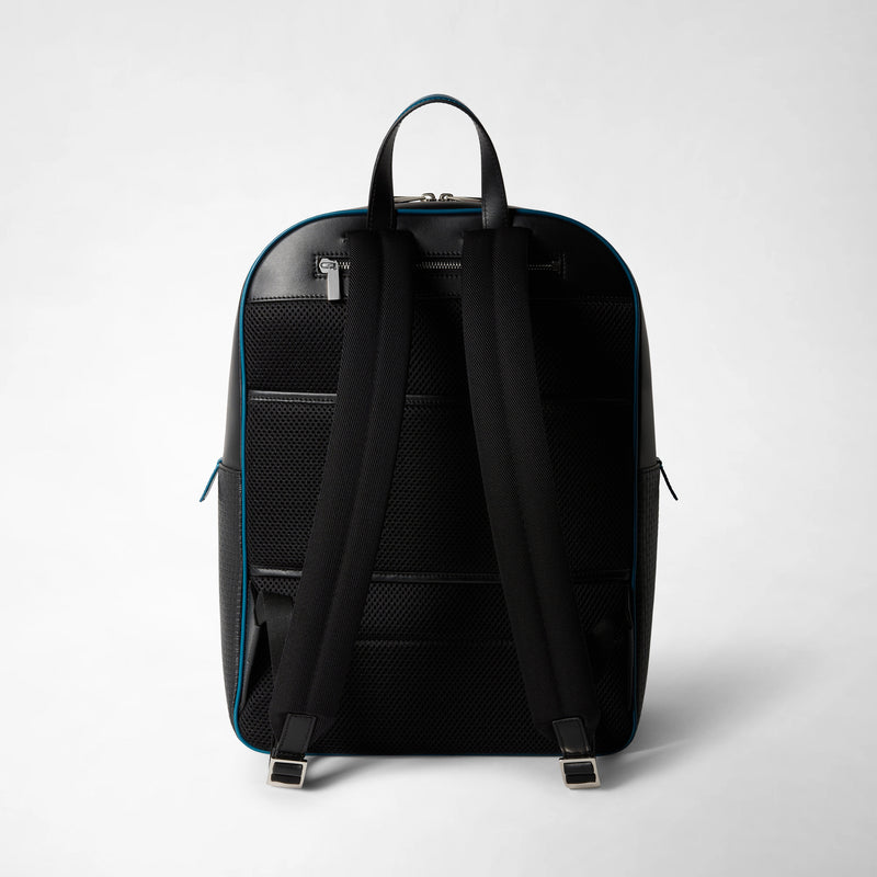 black leather backpack zara Black Stepan canvas backpack