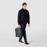 Backpack in stepan - black/petrol