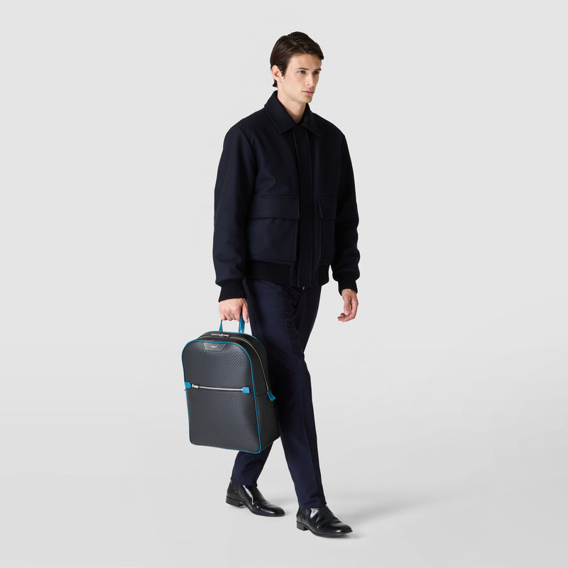 Backpack in stepan - black/petrol