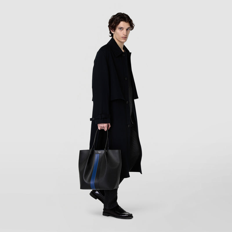 Serapian VERTICAL SECRET TOTE BAG IN STEPAN