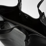 Stepan製vertical secretトートバッグ - black/eclipse black