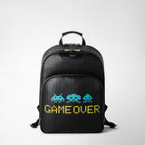 City backpack in stepan - space invaders black