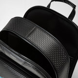 City backpack in stepan - space invaders black