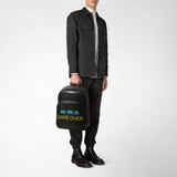 City backpack in stepan - space invaders black