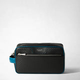 Washbag in stepan - black/petrol