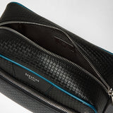 Washbag in stepan - black/petrol