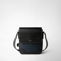 SMALL FLAP MESSENGER IN STEPAN Ocean Blue/Black