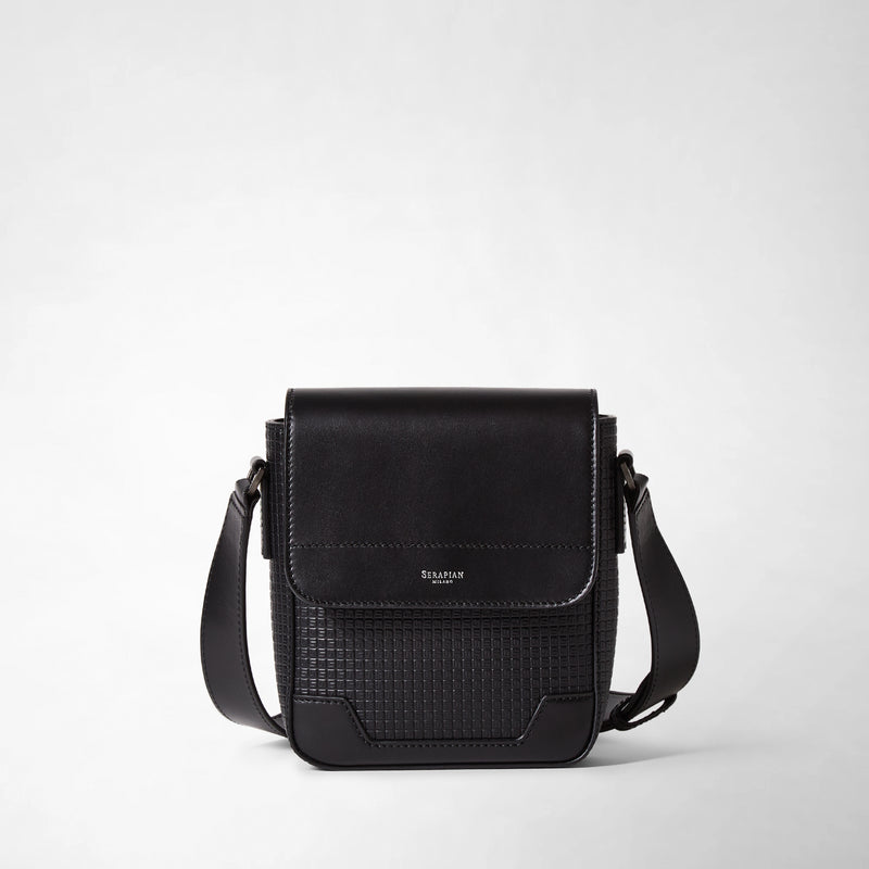 Small flap messenger in stepan - black/black eclipse