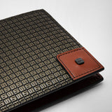 Brieftasche aus stepan mit 8 karteneinsteckfächern - kaki/cuoio