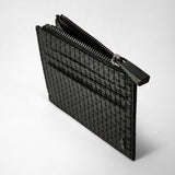 Zip card case in stepan - black/black eclipse