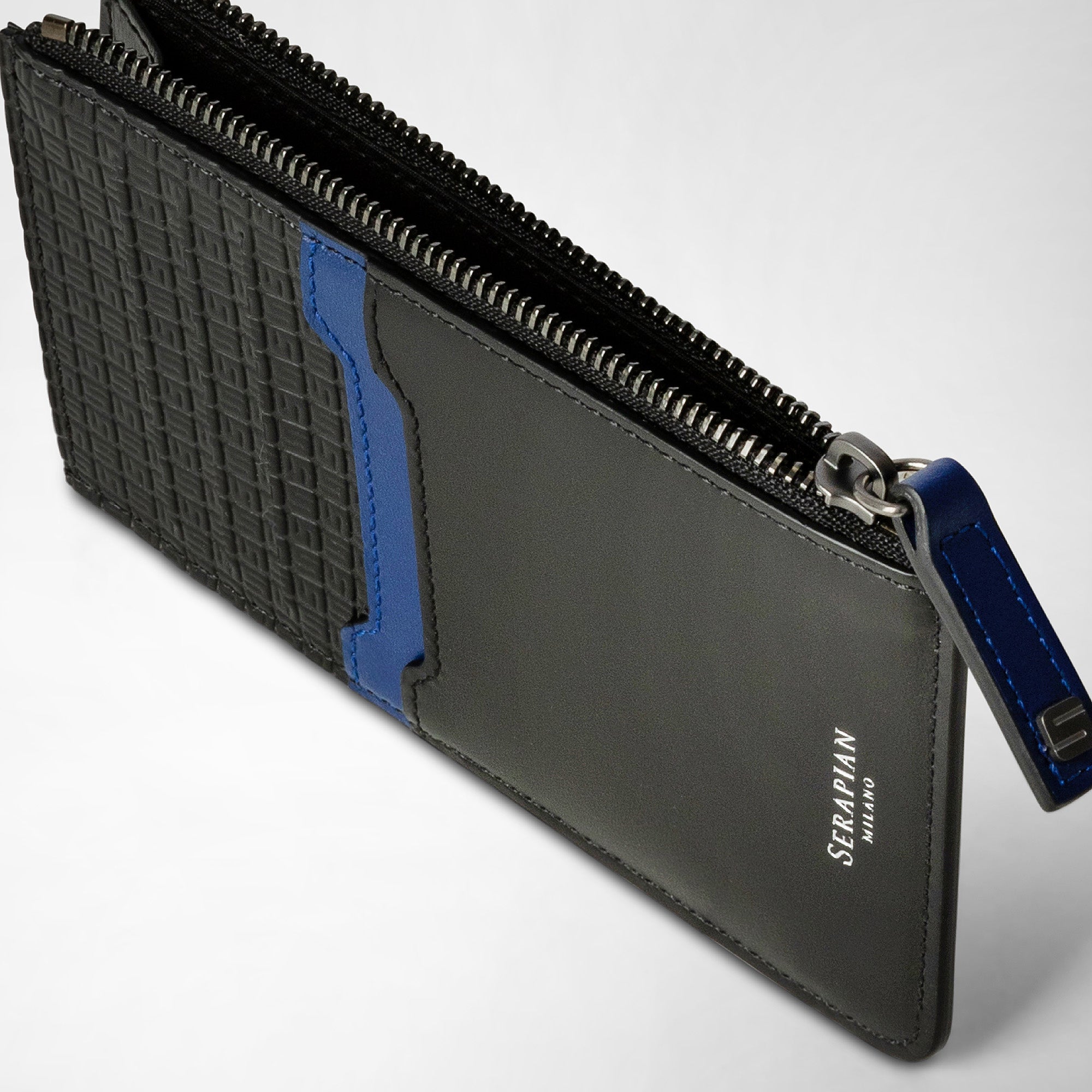 ZIP CARD CASE IN STEPAN 72 – Serapian Boutique Online