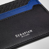 5-card holder in stepan 72 - black/winter blue