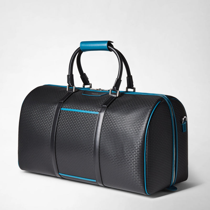 Holdall in stepan - black/petrol