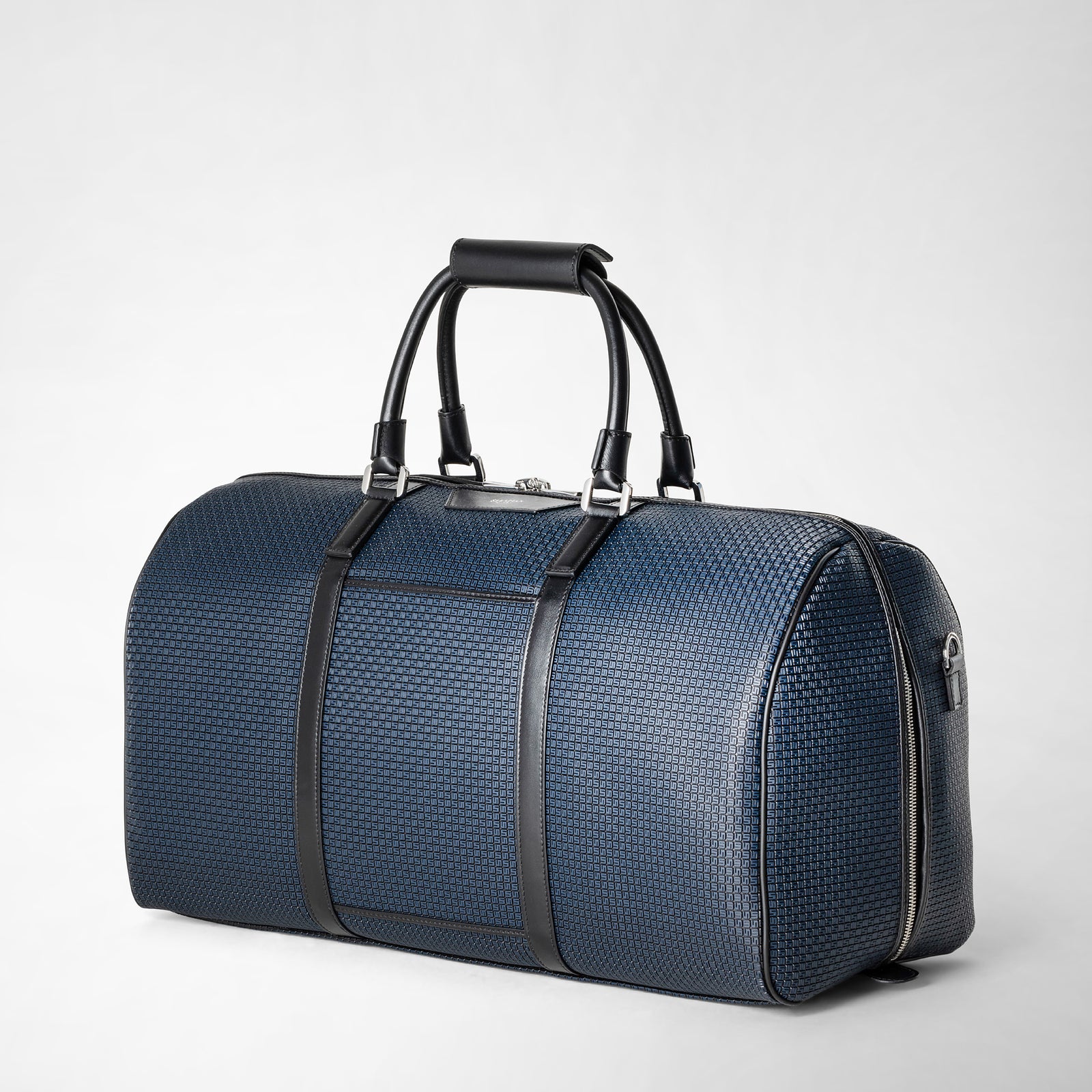 Holdall in stepan ocean blue and black