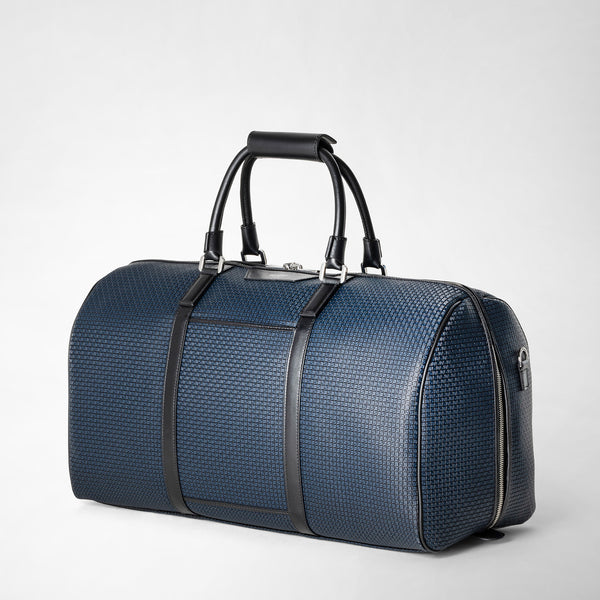 Holdall in stepan - ocean blue/black