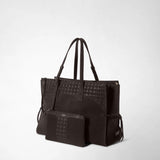 MAXI MARO BAG IN SUEDE AND MOSAICO