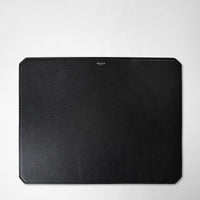 DESK PAD IN CACHEMIRE LEATHER Black