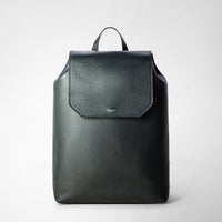 DAY BACKPACK IN CACHEMIRE LEATHER Navy Blue