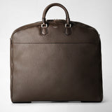 Suit carrier in cachemire leather - espresso