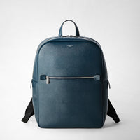 BACKPACK IN EVOLUZIONE LEATHER Denim Blue