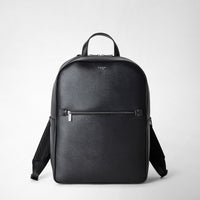 BACKPACK IN EVOLUZIONE LEATHER Eclipse Black