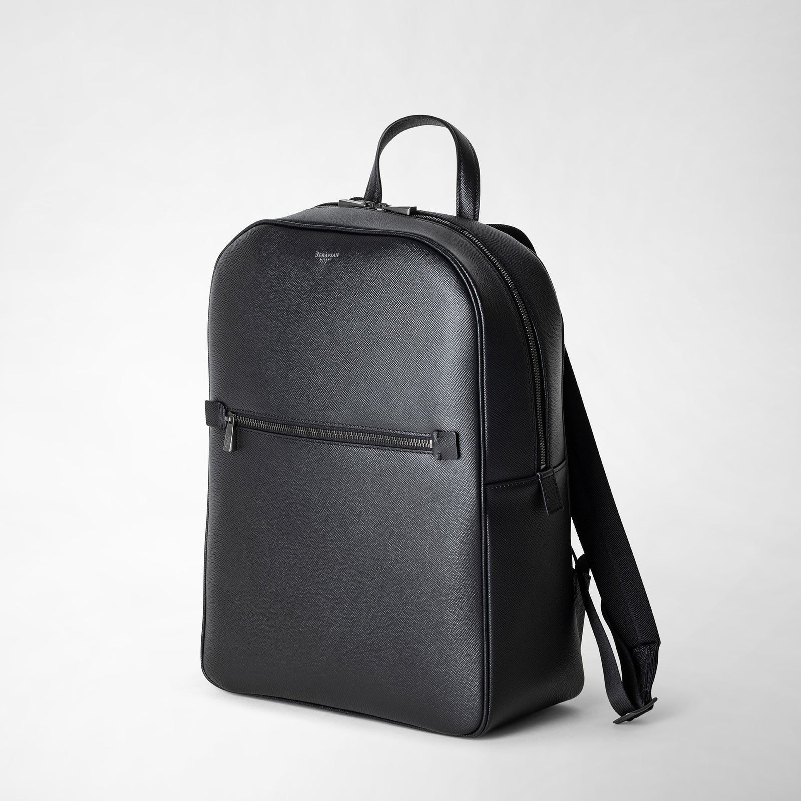 Serapian Backpack In Evoluzione Leather, Man