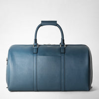 HOLDALL IN EVOLUZIONE LEATHER Avio Blue