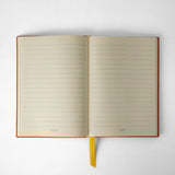 Notebook in evoluzione leather - flame