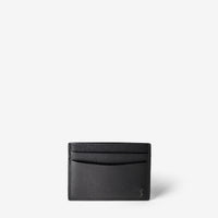 4-CARD HOLDER IN EVOLUZIONE LEATHER Eclipse Black