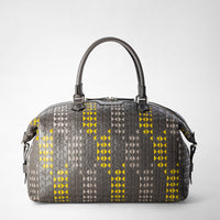 SAC DE VOYAGE EN MOSAICO MESTIERI D'ARTE Geometrie Asphalt