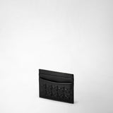 4-card holder in mosaico - black