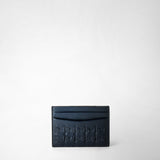 4-card holder in mosaico - navy blue