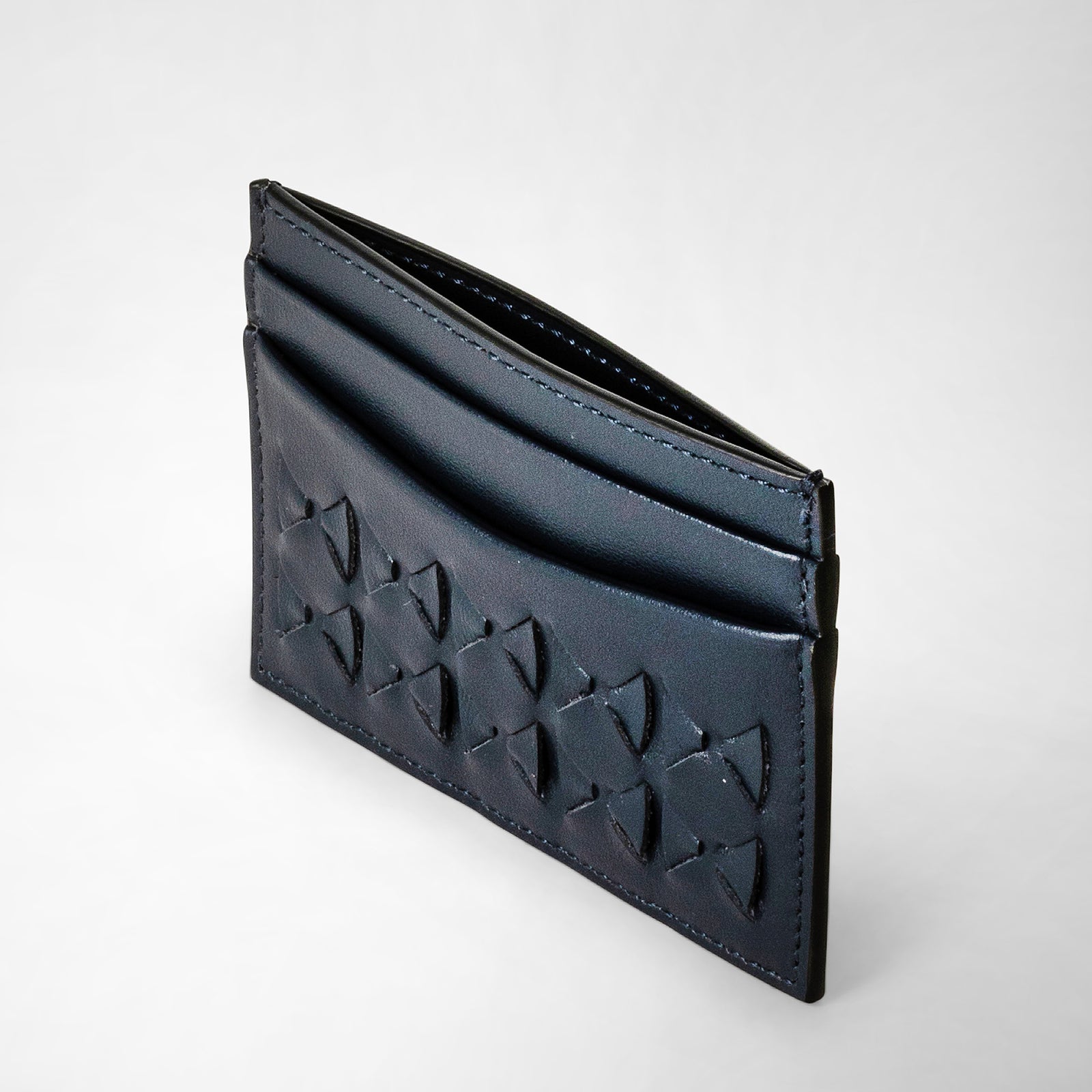 サンローラン パリ ネイビー オーガナイザー ラウンドファスナー キャビアスキン 中古・古着通販】Saint Laurent Paris (サンローランパリ) キャビア