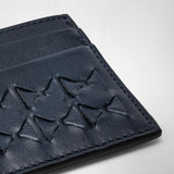 4-card holder in mosaico - navy blue