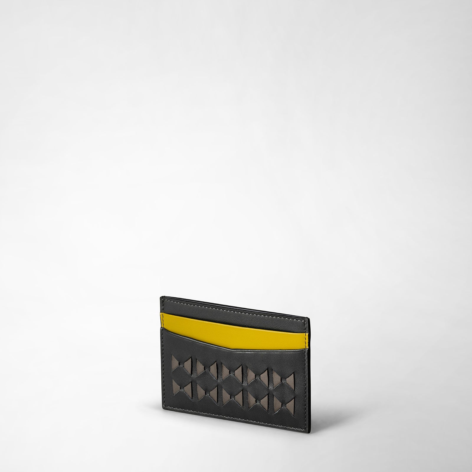 ☆LEMASQUE☆ Palette Zipper Coin Business Card Holder Black Business card holder with zipper, Panthère Graphique de Cartier