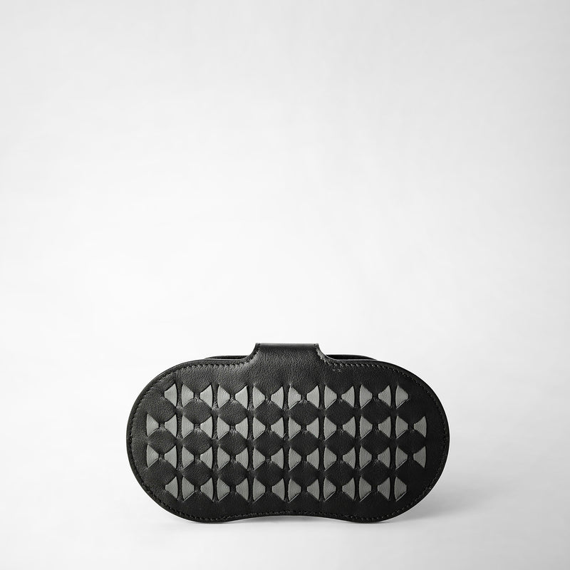Glasses holder in mosaico - black/asphalt