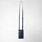 Handytasche aus mosaico mit trageband - navy blue