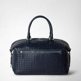 Travel bag in mosaico - navy blue