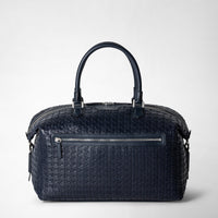 TRAVEL BAG IN MOSAICO Navy Blue