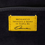 Travel bag in mosaico - navy blue