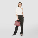 Mosaico製スモールloreleiトートバッグ - burgundy/strawberry