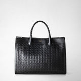 Lorelei tote bag in mosaico - black