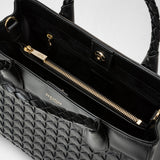 Lorelei tote bag in mosaico - black