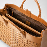 Lorelei tote bag in mosaico - caramel