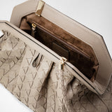 Secret clutch bag in mosaico - sahara