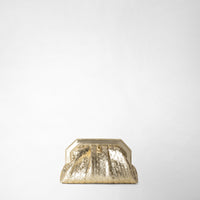 SECRET CLUTCH BAG IN MOSAICO Light Gold