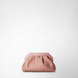 Secret clutch bag in mosaico - blush