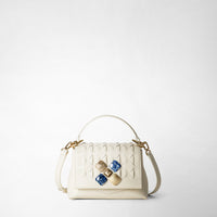 SMALL 1928 BAG IN MOSAICO Off-White