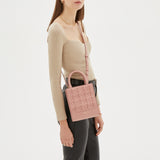 1928 mini tote bag in mosaico - blush